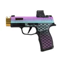 Sig Sauer 365X9BXR3RXXISLANDGB 3.1\"\\sIslandbug Goldb Shark Coast 12rd ROMEO-X - Shark Coast Tactical