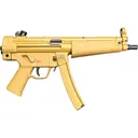 HK 81001078 SP5 RAL8000 30+1 8.86\" Black Navy-Style Threaded Barrel, Flat Dark Earth Receiver, FDE Polymer Grip, 2 Magazines - Heckler And Koch