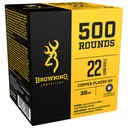 Browning BPR Performance Rimfire 22 LR 500 Rounds 36 gr Copper Plated Hollow Point Brass Case - Browning