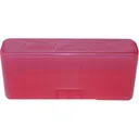 MTM Case-Gard J20LLD29 Slip-Top Ammo Box J-20 7mm Rem/338 Win Mag Red Polypropylene 20rd - Mtm Products