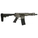 Wise Arms WA-15B 7.5-300-SBA3-TUNG Pistol, 300 AAC Blackout, 7.5\" Barrel, 30+1, Semi-Auto, Tungsten Cerakote, SBA3 Brace - Wise