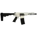 Wise Arms WA-15B 7.5-556-SBA3-WHT Pistol, 5.56 NATO, 7.5\" Barrel, 30+1, Semi-Auto, White Cerakote, SBA3 Brace. - Wise