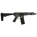 Wise Arms WA-15B 7.5-556-SBA3-SG Semi-Auto Pistol, 5.56 NATO/.223 Rem, 7.5\" Barrel, 30+1, Billet Aluminum, Cerakote Grey, SBA3 Brace, Threaded Barrel. - Wise