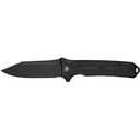 CIVIVI Neurohaptic Folding Knife, EDC, 3.74\" Black Stonewashed Nitro-V Clip Point Blade, Black G10 Handle. - Civivi Knives