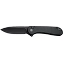 CIVIVI Elementum II Folding Knife C18062P-1, 2.96\" Black Stonewashed Nitro-V Drop Point Blade, Black G10 Handle. - Civivi Knives