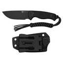 Civivi Timberbark Fixed Blade Knife 3.2\" 14C28N Drop Point, Black G10 Handle, Kydex Sheath C23094-1. - Civivi Knives