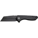 Civivi ExOne C23036-1 Folding Knife, Nitro-V Reverse Tanto 2.94\" Blade, Black G10 Handle. - Civivi Knives