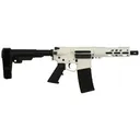 Wise Arms WA-15B 7.5-300-SBA3-WHT Semi-Auto Pistol, 300 AAC Blackout, 7.5\" Barrel, 30+1, SBA3 Brace, White Cerakote, Threaded Barrel. - Wise