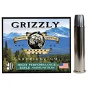 Grizzly Ammo 45-70 Gov +P 405gr Bonded Flat Point 20rd Brass Case GC45/70+P4 - Grizzly