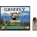Grizzly Ammo Bear Load 9mm+P 124gr Full Metal Jacket Flat Point Brass Case 20 Rounds. - Grizzly