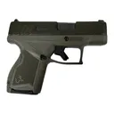 Taurus GX4 1-GX4M93BO Pistol 9mm Luger 3.06\" Barrel 11+1 SAO OD Green Frame, Serrated Green Slide, Black DLC Barrel. - Taurus
