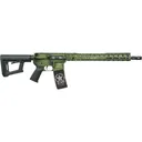 Black Rain Ordnance Spec15 Army 250th Custom 5.56 Rifle 16\" 30rd Semi-Automatic Custom Painted Receiver Castle Flash Suppressor - Black Rain Ordnance