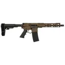 Wise Arms WA-15B 5.56 NATO 10.5\" Barrel Semi-Auto Pistol 30+1 Capacity Threaded Barrel Billet Aluminum Receiver - Wise