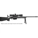 Horizon Firearms RF019C232216C20 Vandal Carbon II 22\" Black Fluted Barrel, Black Drilled & Tapped Receiver, Black Iota EKO X Carbon Fiber Stock - Horizon Firearms