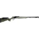 CVA PR2048NM Optima 26\" Black Nitride Fluted Barrel, 0 MOA Picatinny Rail, Black Steel Receiver, Fixed OD Green Synthetic Stock - Connecticut Valley Arms