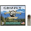 Grizzly Cartridge 9mm +P 124gr Jacketed Hollow Point 20 Rounds - Grizzly