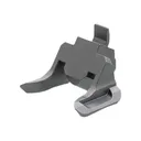 Tyrant CNC TDVP9EGREY Extended Magazine Release 9mm/40 S&W Fits Heckler & Koch VP9/VP40 Grey Aluminum - Tyrant Cnc