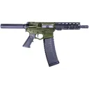 American Tactical Imports Omni-Hybrid, Semi-Automatic, 5.56 NATO/.223 Remington, AR-15 Pistol, 60 Rd Magazine, Battlefield Green - ATIGOMX556MP460BFG - American Tactical Imports