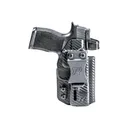 Rounded Gear RGDRUIDGLK4348CFAMBI Druid IWB/OWB Black Carbon Fiber Kydex Fits Glock 43/48 Ambidextrous - Rounded Gear
