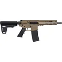 Great Lakes Firearms GL15223SSPB FDE/SS AR15 Pistol w/BRACE 7.5\" SS Flat Dark Earth - Great Lakes Firearms