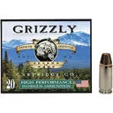 Grizzly Ammo GC9+P+CM8 9mm+P 147gr Full Metal Jacket Flat Point 20rd Box Brass Case - Grizzly