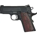 Colt O7802XE 1911 Defender Single 9mm 3.0\" 8+1 Black Cherry G10 Grip Black Cerakote - Colt Defense