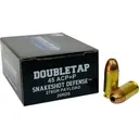 DoubleTap Ammunition .45 ACP +P 275gr JHP Snake Shot Handgun Ammunition 20ct - 20 50 rounds - Doubletap Defense