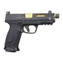 ED BROWN CUSTOM 1911 MPF-MATCH-GOLD 9MM 17-Round Semi-Auto Pistol with 4.75\" Barrel - MPF-MATCH-GOLD FUELED M&P METAL F1 - Ed Brown Custom