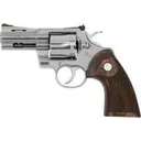 Colt Python .357 Magnum 3\" Barrel 6rd Stainless Steel Revolver - Minor Cosmetic Blem - Colt Defense