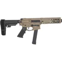 BRIG BM-9 9mm 8.5\" FDE SBA3 M-LOK Pistol - Brigade Firearms