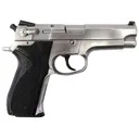 Smith & Wesson 5906 9mm 4\" Barrel, Semi-Auto Pistol, Rounded Trigger Guard, 15 Rd Mag. 3 Dot Sights, Law Enforcement Trade-In, Surplus Good Condition - Smith & Wesson