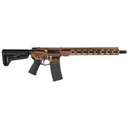 Trump Victory AR-15 Rifle VICAR100573 Rifle 5.56mm 16\" Barrel 30rd Semi-Auto Distressed Cerakote, M-LOK Handguard - Shark Coast Tactical