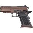 Fusion XP-9 PRO, 4\" Barrel, Optic Ready, Glock Magazine Compatible, Magwell, Flat Trigger, Extended Slide Release, Exclusive Color BRONZE - GXP9BR - Fusion