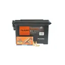 ZSR - 9x19 (9mm Luger) FMJ Ammunition,115 Grain, Brass Case, Boxer Primed, Non-Corrosive, Reloadable, 500 Rounds In A Reusable Ammo Can - ZSR-500-CAN - Zsr