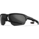 Wiley X Jakl Eye Protection Sunglasses Matte Black Frame Interchangeable Grey/Clear Lenses Medium - Wileyx Eyewear