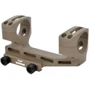 Warne MSR Long Range Skeletonized Scope Mount 1\" Tube 20 MOA Flat Dark Earth Aluminum Accessory. - Warne Mfg