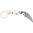 CRKT Provoke 4041S Folding Karambit Knife, AUS-8 Stonewashed 2.47\" Hawkbill Blade, Sand Grivory Handle. - Columbia River Knife