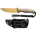 Civivi Stormridge Fixed Blade Knife, 3.92\" Nitro-V Steel Blade, Tan G10 Handle - Civivi Knives