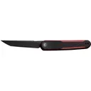 CIVIVI KwaiQ Folding Knife, 2.97\" Nitro-V Black Stonewashed Tanto Blade, Burgundy/Black G10 Handle. - Civivi Knives