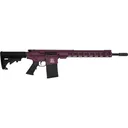 Great Lakes Firearms AR10 Rifle, .308win, 18\" 4150 CRMOV Black Nitride Barrel, 15.25\" M-LOK Rail, 6 Position M4 Stock, Black Cherry Cerakote- GL10308 CHY - Great Lakes Firearms