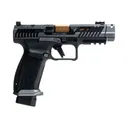 Canik TTI Combat Smoke 9mm Pistol, 4.6\" Barrel, 10 Rounds, Semi-Auto, Smoke Cerakote. - Century International Arms
