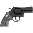 Colt Python 3\" Matte Blued Revolver, PYTHON-BM3FO, .357 Magnum/38 Special, 6-Round, DA/SA, Black G10 Grips, Red Fiber Optic Front Sight. - Colt Defense