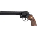 Colt Python PYTHON-BM8WTS Revolver .357 Magnum 8\" Barrel 6-Round DA/SA Matte Blued Walnut Grips Adjustable Sights - Colt Defense