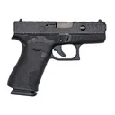 GLOCK 43X KAVORKA 9MM Black Cerakote Finish, 3.4\" Barrel, Optic Ready, 2-10 Rd Mags, New Custom Pistol by Shark Coast Tactical - Shark Coast Tactical