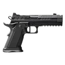 Fusion XP Pro Comp, Semi-Automatic, 9MM, 4.6\" Barrel with Compensator, Optics-Ready, Glock Magazine Compatible, (2) 10rd Magazines, Flat Trigger, Black - Fusion Firearms