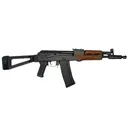 Pioneer Arms Polish Hellpup 5.56 Nato Forged Trunnion AK Pistol, 11.73\" Bbl, 1-30 Rd Mag- w/ Triangle Side Folding Brace - AK0031-FT-AKTF-556-W - Pioneer Arms