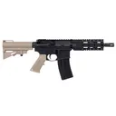 DPMS DP-15 Kitty Kat, Semi-Automatic AR-15 Pistol, .300 Blackout, (1) 30rd Magazine, 7.5\" Barrel, Quad Rail Handguard, FDE CAR Style Brace - DPMS