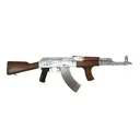From Ben\'s Private Collection - Hard Chromed Romanian AKM / AK47 Semi-Auto Rifle, 7.62x39, Laminated Wood Stock and Laminated Dong Forearm, SN# 3010849 - Elite Tactical