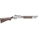 Citadel Mariner FRMN2020NKL Shotgun, 20 Gauge, 18.5\" Barrel, 4+1, Pump Action, Nickel Finish, Walnut Stock, Heat Shield, Picatinny Rail. - Legacy Sports