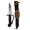 Original Surplus Romanian AKM Type 1 Bayonet W/ Scabbard For AKM Pattern Rifles with Bayonet Lug - NRA Excellent Condition - BY1020 - Romania